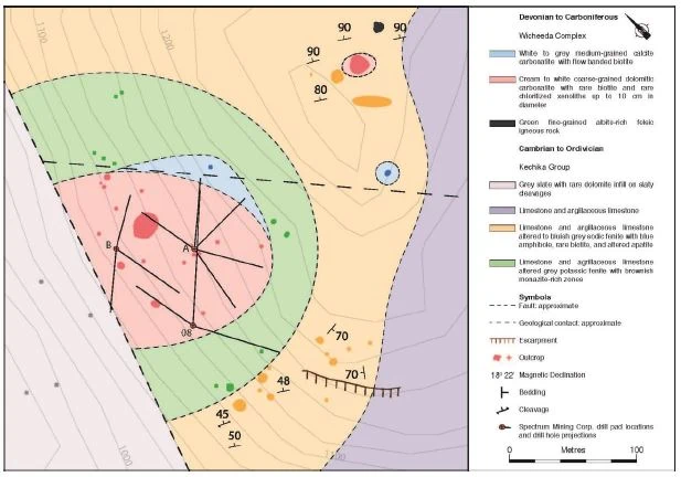 Geology of the Main Zone Wicheeda Project Power One Corp. Wicheeda - BC